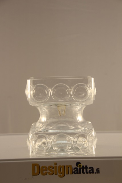 Tamara aladin, Aladinin, Kleopatra , Maljakko, Vaasi, Designaitta, Riihimäen, riihimäki, Taidelasi, Designlasi, Finnish art glass