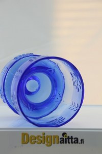 Tamara aladin, Aladinin, Kleopatra , Maljakko, Vaasi, Designaitta, Riihimäen, riihimäki, Taidelasi, Designlasi, Finnish art glass