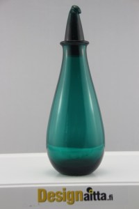 Nanny Still, Stillin, Riihimäen lasi, Riihimäki, Designaitta, Riihimaen, Riihimaki, Grapponia, pullo, botell, Taidelasi, Designlasi, Finnish art glass