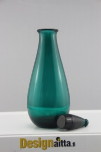 Nanny Still, Stillin, Riihimäen lasi, Riihimäki, Designaitta, Riihimaen, Riihimaki, Grapponia, pullo, botell, Taidelasi, Designlasi, Finnish art glass