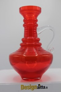 Tamara aladin, Aladinin, Kleopatra , Maljakko, Vaasi, Designaitta, Riihimäen, riihimäki, Taidelasi, Designlasi, Finnish art glass