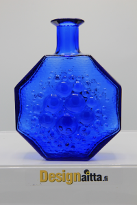 Nanny Still, Stillin, Riihimäen lasi, Riihimäki, Riihimaen, Designaitta, Riihimaki, Stella polaris, pullo, botell, Taidelasi, Designlasi, Finnish art glass