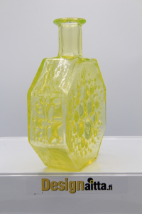 Nanny Still, Stillin, Riihimäen lasi, Riihimäki, Riihimaen, Designaitta, Riihimaki, Stella polaris, pullo, botell, Taidelasi, Designlasi, Finnish art glass