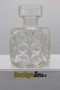 Erkki-Tapio Siiroinen, Siiroisen, Noppapullo, Designaitta, Arpa on heitetty, junapullo, Veturipullo, Pullo, Taidelasi, Finish art glass, Designlasi, riihimäen, Riihimäki