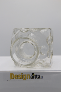 Erkki-Tapio Siiroinen, Siiroisen, Noppapullo, Designaitta, Arpa on heitetty, junapullo, Veturipullo, Pullo, Taidelasi, Finish art glass, Designlasi, riihimäen, Riihimäki