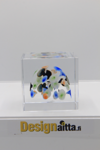 Nuutajärvi, Kuutio,Vuosikuutio,Nuutajärven, Toikka, Toikan, Laydy Birds, Sieppo, Flycatcher, Birds, Lintu, Designaitta, Hovimestari, Butler, Iittala, Iittalan, Art Glass, Taidelasi, Designlasi