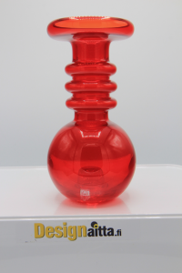 Tamara aladin, Aladinin, Kleopatra ,Carmen, Retro, Kääntömaljakko, Maljakko, Vaasi, Designaitta, Riihimäen, riihimäki, Taidelasi, Designlasi, Finnish art glass