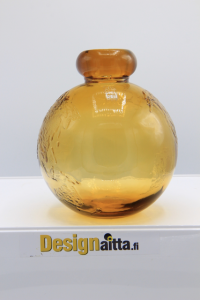 riihimäen,Riihimäki, Noppa, Noppapullo, Arpa on heitetty, Designaitta, Taidelasi, Designlasi, Amuletti,Retro, Vintage, Skandinaviadesign, Siiroinen, Siiroisen